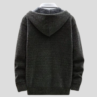 Amelina | Knit Hoodie