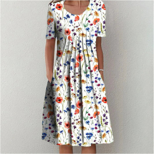 Mariam | Elegant Layered Tummy-Coverage Dress