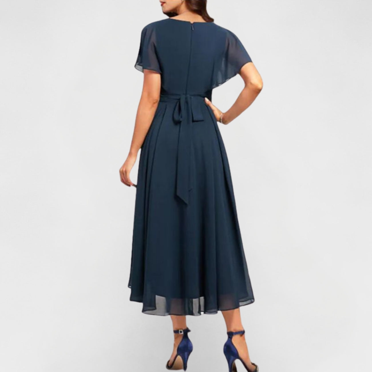 Charice | Flowing V-Neck Maxi Dress