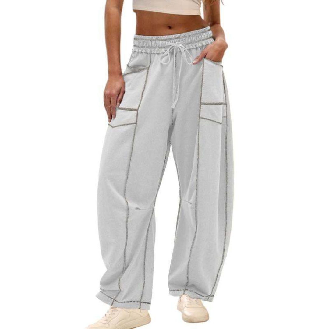 Chelsey | Comfy Baggy Leg Lounge Trousers