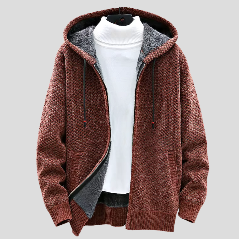 Amelina | Knit Hoodie