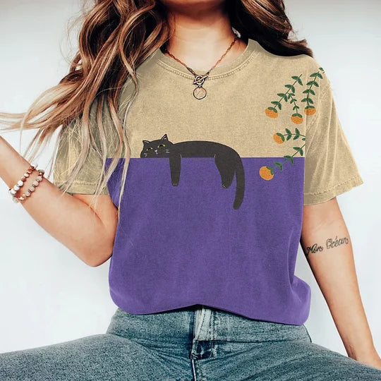 Elizabeth | Elegant Spring T Shirt With Print