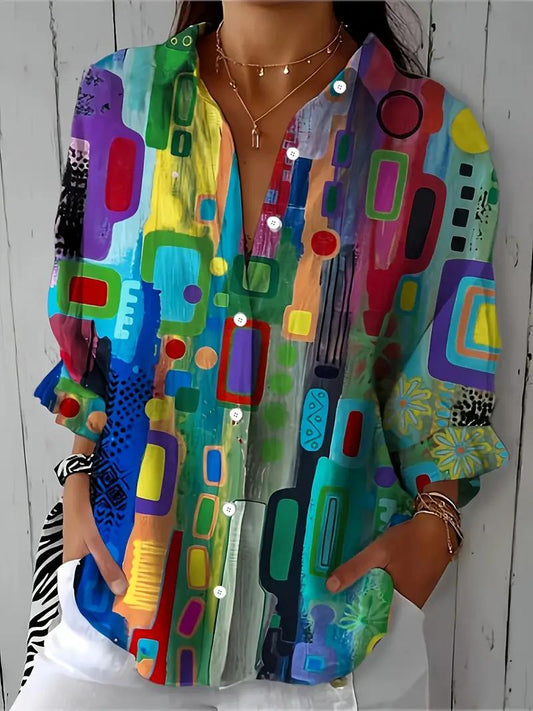 Kirrama | Stylish Multicolored Blouse