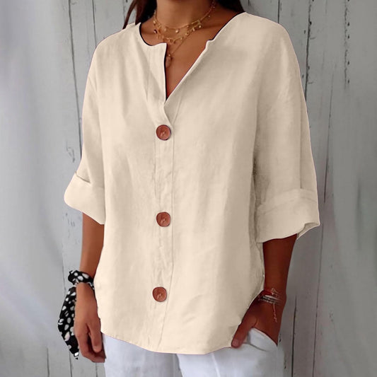 Cassey | Casual Textured Blouse