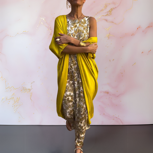Sandra | Elegant dress with cardigan