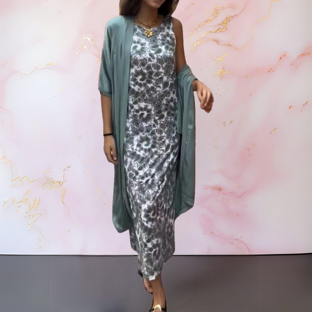 Sandra | Elegant dress with cardigan
