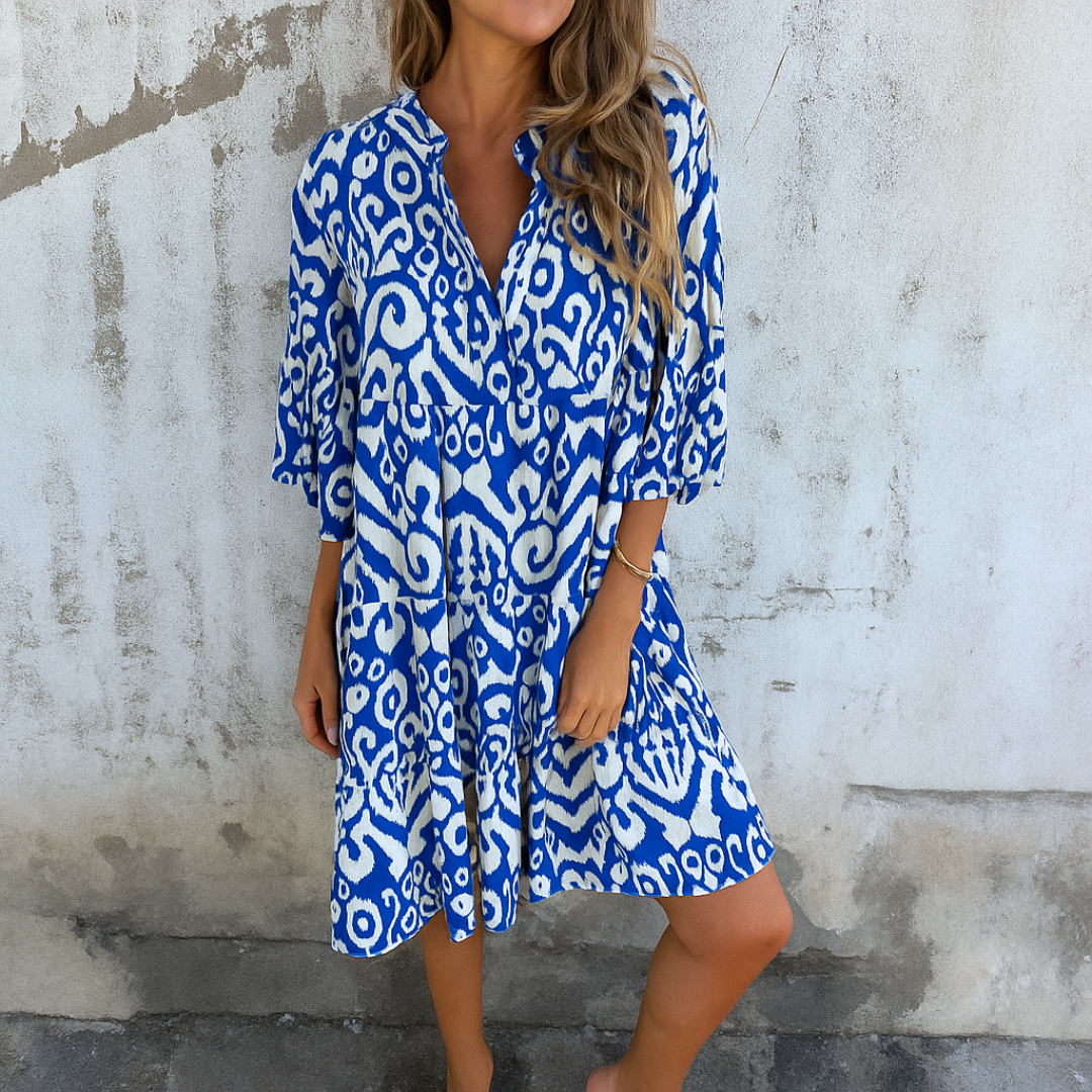 Daisy | Elegant dress with V-neckline