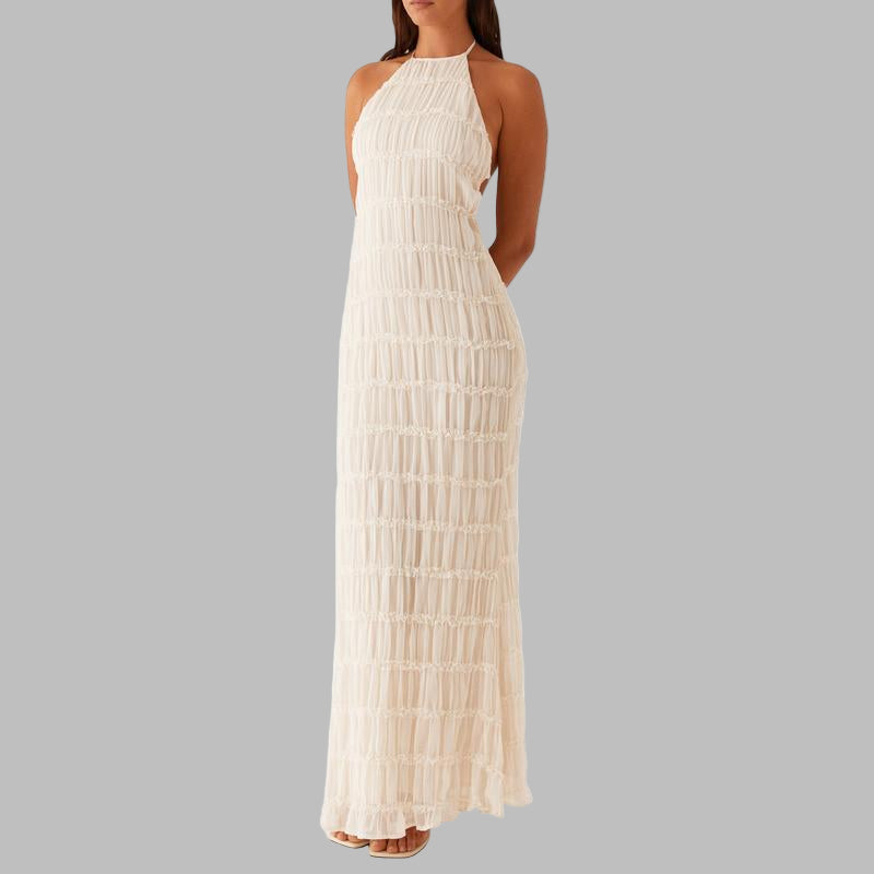 Trixie | Elegant Sleeveless Backless Bodycon Maxi Dress