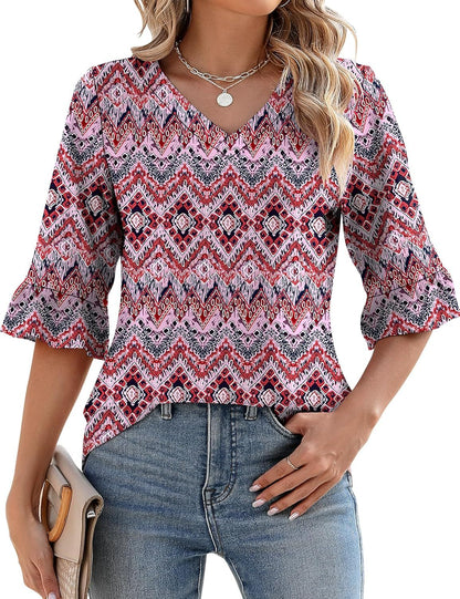 Moana | Casual Ruffle Blouses