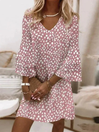 Mika | Polka Dot Midi Dress