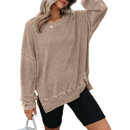 Madison | Casual Oversized Crewneck Long Sleeve Sweatshirt