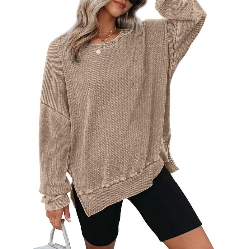 Madison | Casual Oversized Crewneck Long Sleeve Sweatshirt