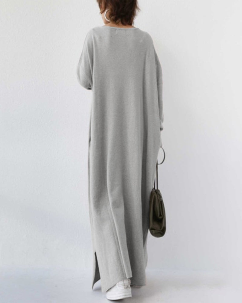 Odette | Elegant Casual V-Neck Dress