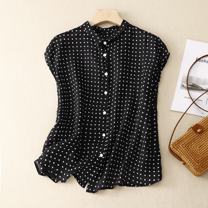 Evelyn | Linen Blouse