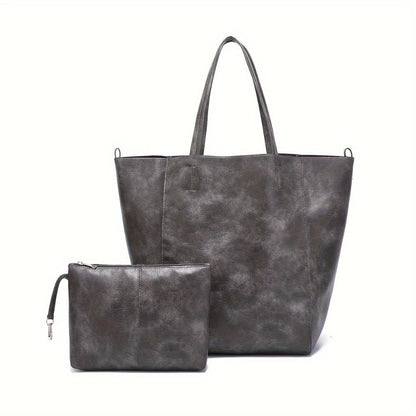 Liora Castelli | Renee’s Retro Softness Large Capacity Tote Bag