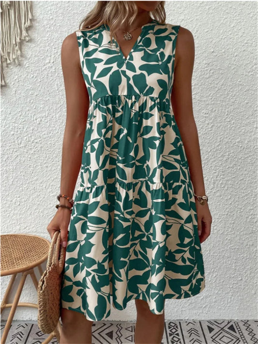 Cheryl | Elegant dress with V-neckline