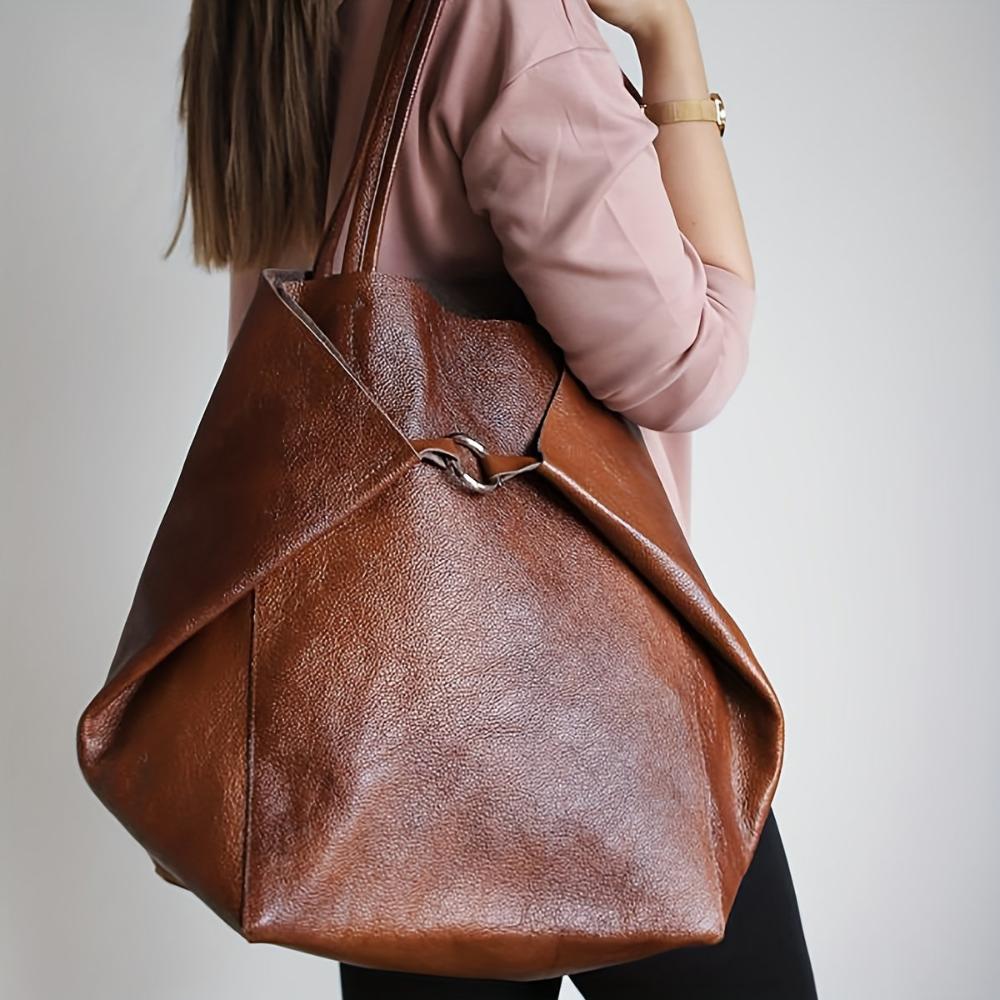 Liora Castelli | Renee’s Retro Softness Large Capacity Tote Bag