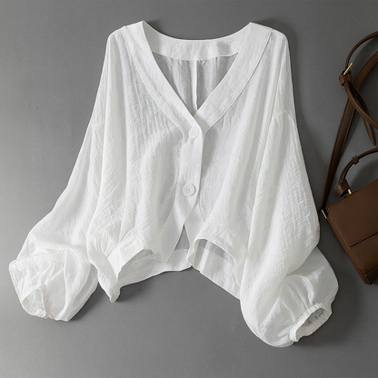 Jamela | Linen Blouse