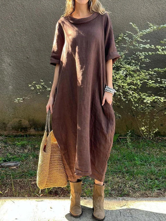 Darlina | Women’s Casual Solid Color Dress