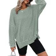 Madison | Casual Oversized Crewneck Long Sleeve Sweatshirt