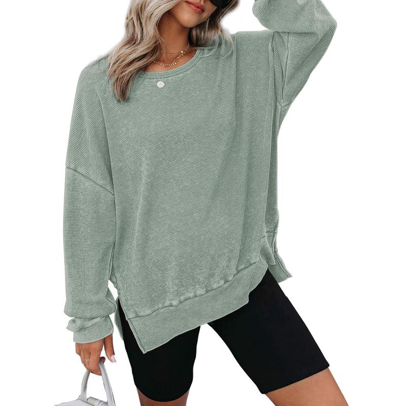 Madison | Casual Oversized Crewneck Long Sleeve Sweatshirt