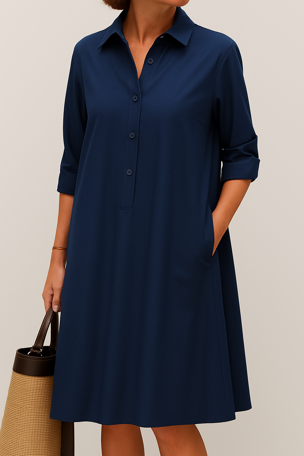 Catriona | Button Down Shirt Dress