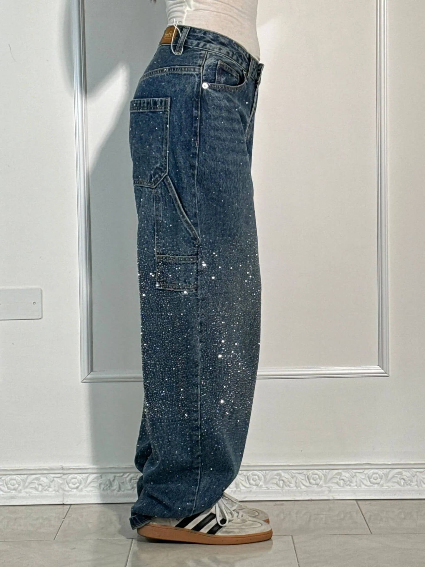 Irene | Glitter Jeans