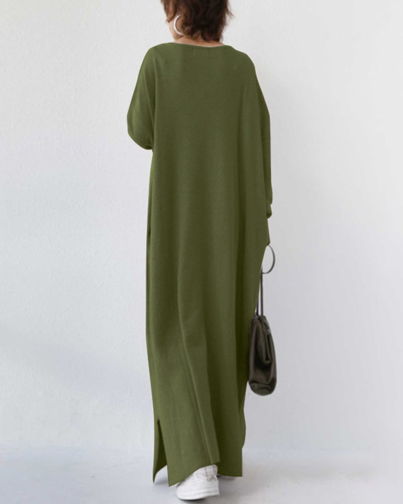 Odette | Elegant Casual V-Neck Dress