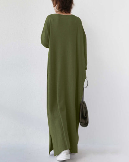 Odette | Elegant Casual V-Neck Dress