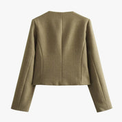 Cylia | Stylish Button Blazer