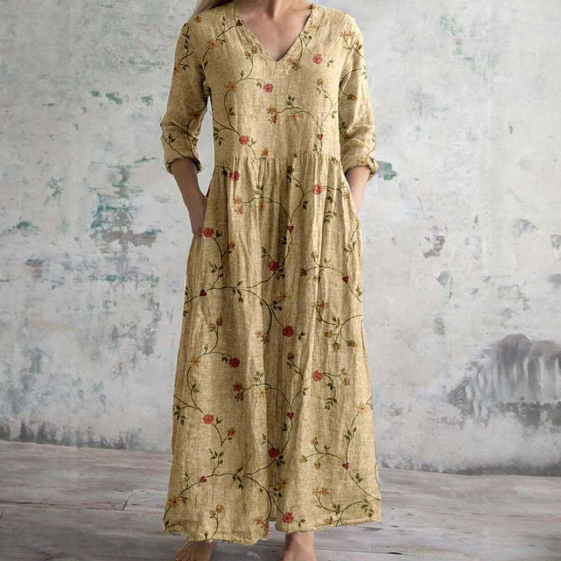 Aria | Elegant Floral Dress