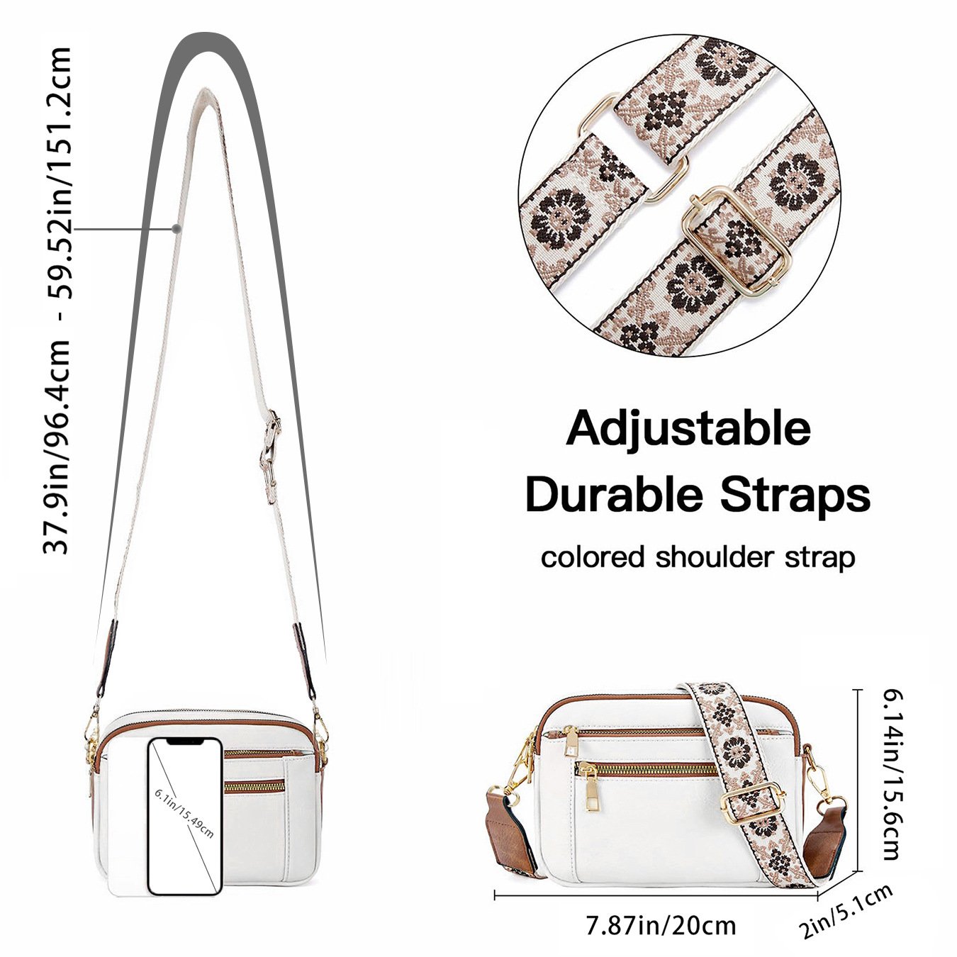 Sharlene | Refined Leather Shoulder Bag