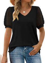 Adalyn | V-Neck Everyday Top