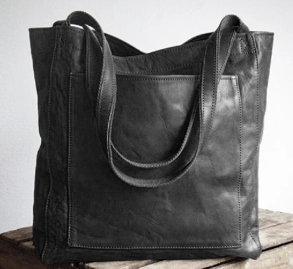 Elysia | Classic Leather Tote
