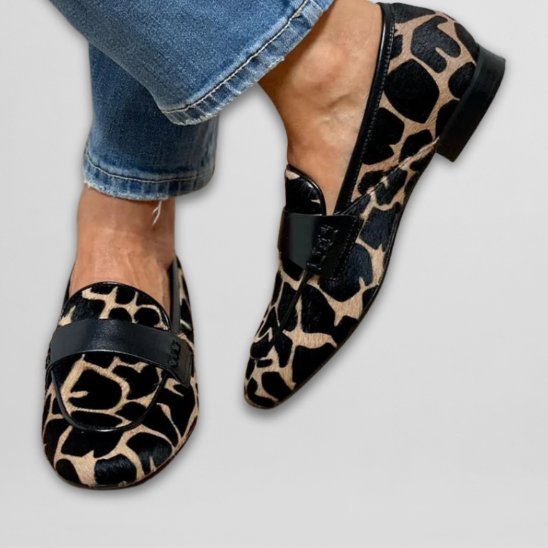 Nina | Classic Leopard Loafer