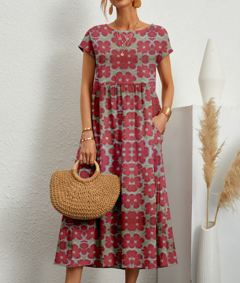 Maerina | Elegant Floral Dress