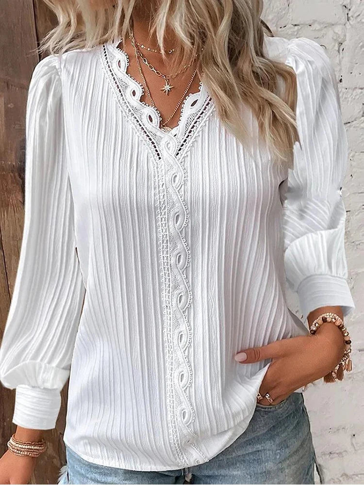 Lauren |  Elegant Chiffon Blouse