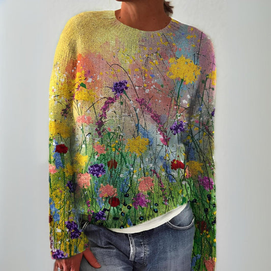 Lydia |  Dream Scape Sweater