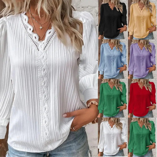 Lauren |  Elegant Chiffon Blouse