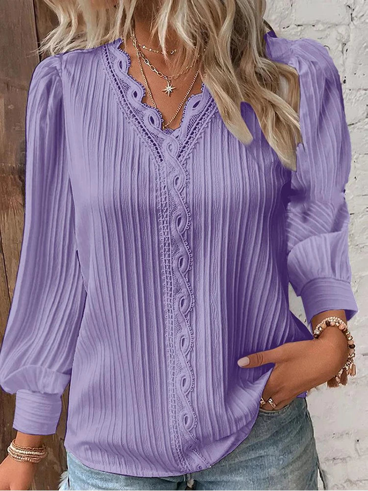 Lauren |  Elegant Chiffon Blouse
