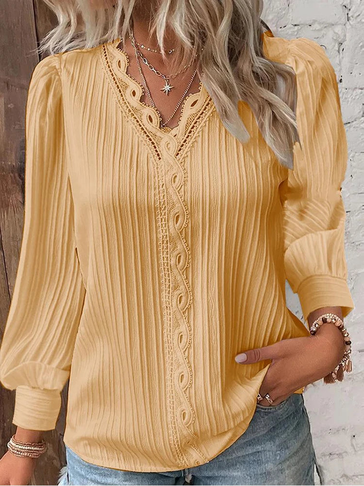 Lauren |  Elegant Chiffon Blouse