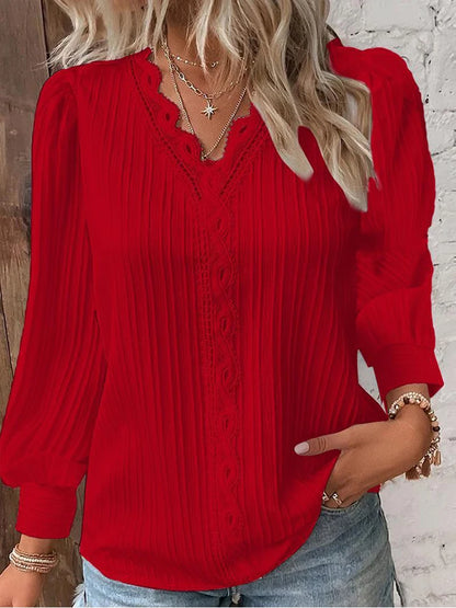 Lauren |  Elegant Chiffon Blouse