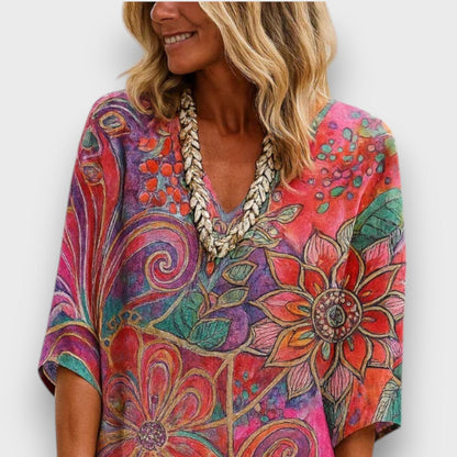 Eli | Elegant Casual Floral Dress