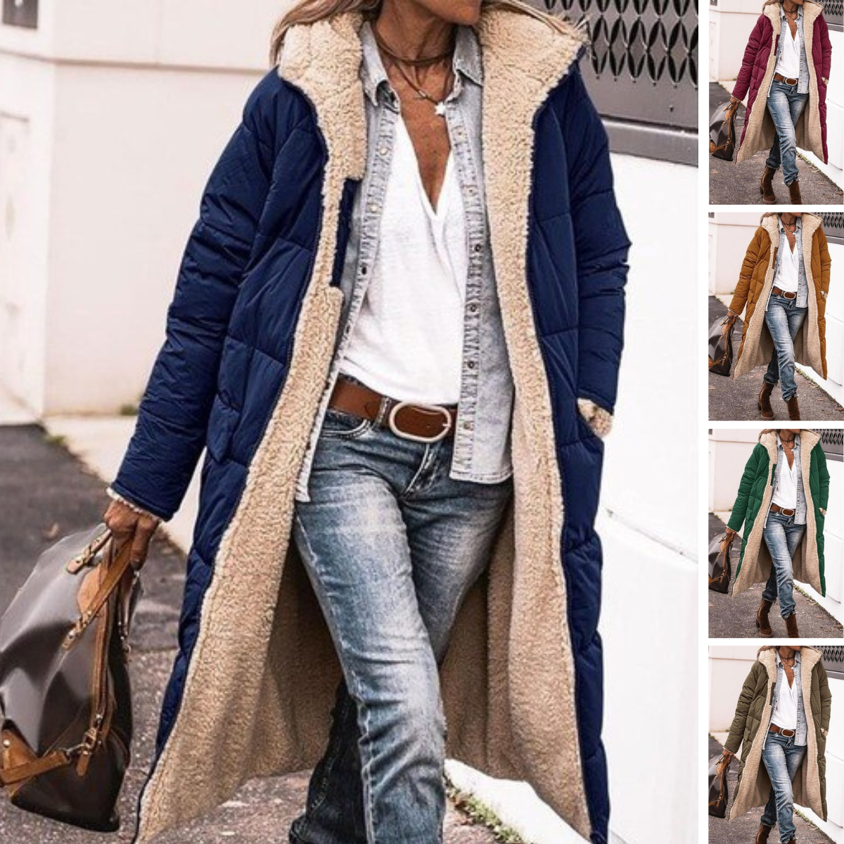Aroha | Reversible Long Puffer Jacket