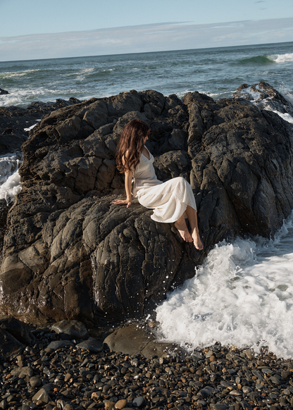 Julietta | Seersucker Maxi Dress