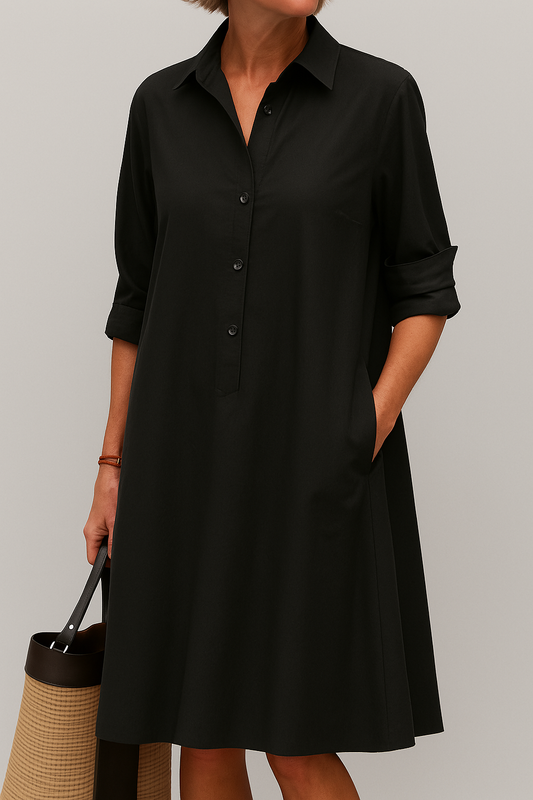Catriona | Button Down Shirt Dress
