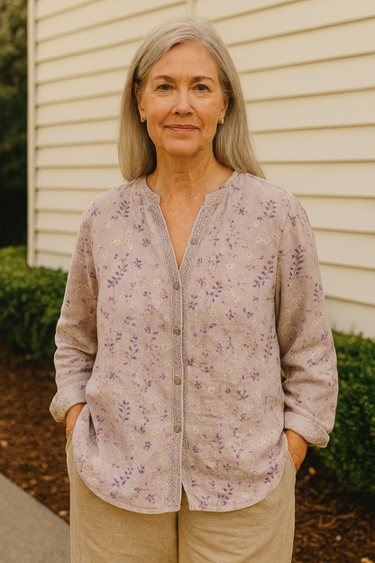 Penelope  | Timeless Vintage Blouse