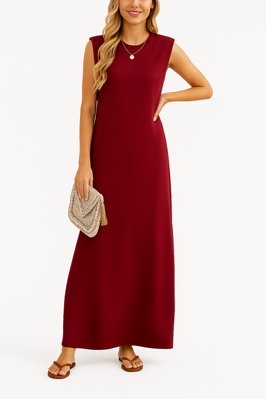 Harmony | Flowy Wrinkle-Free Maxi Dress