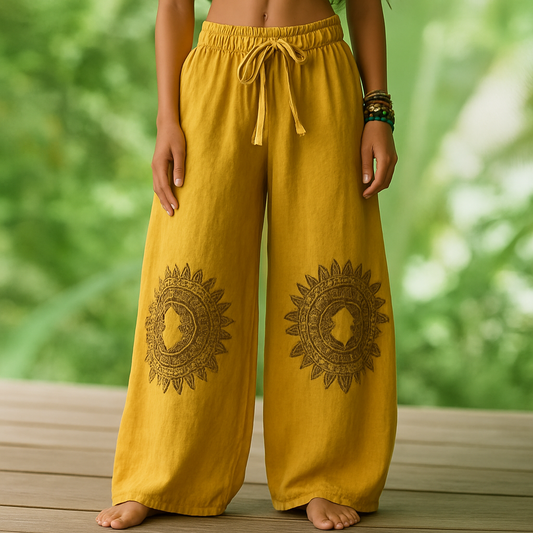 Sharmaine | Bohemian Yoga Pants