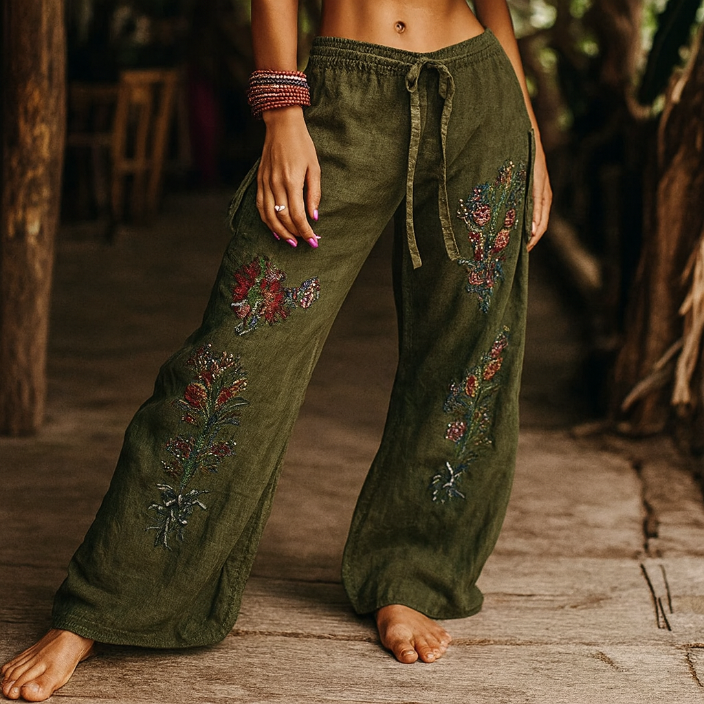 Sharmaine | Bohemian Yoga Pants